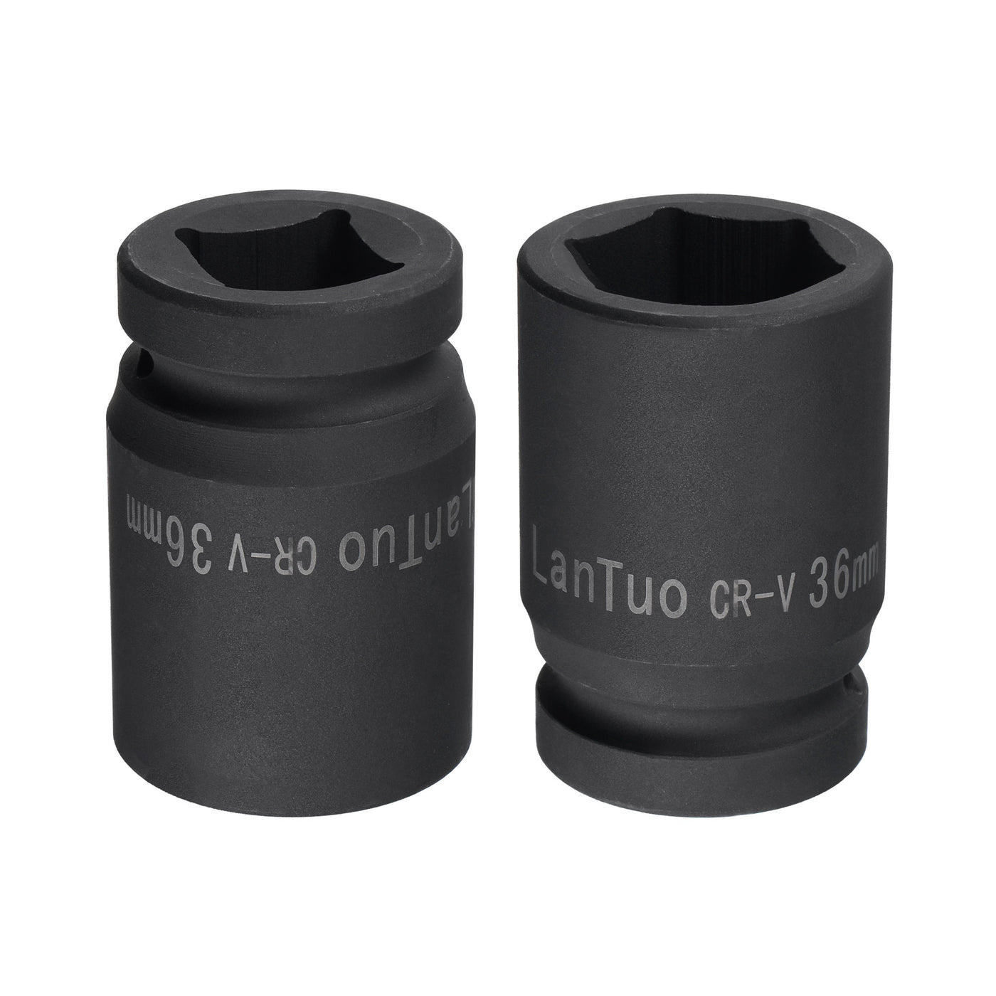Harfington Square Drive by 6-Point Impact Socket, CR-V, Standard Metric Sizes