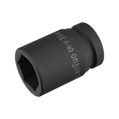 Harfington Square Drive by 6-Point Impact Socket, CR-V, Standard Metric Sizes