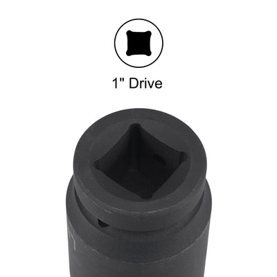Harfington Square Drive by 6-Point Impact Socket, CR-V, Standard Metric Sizes