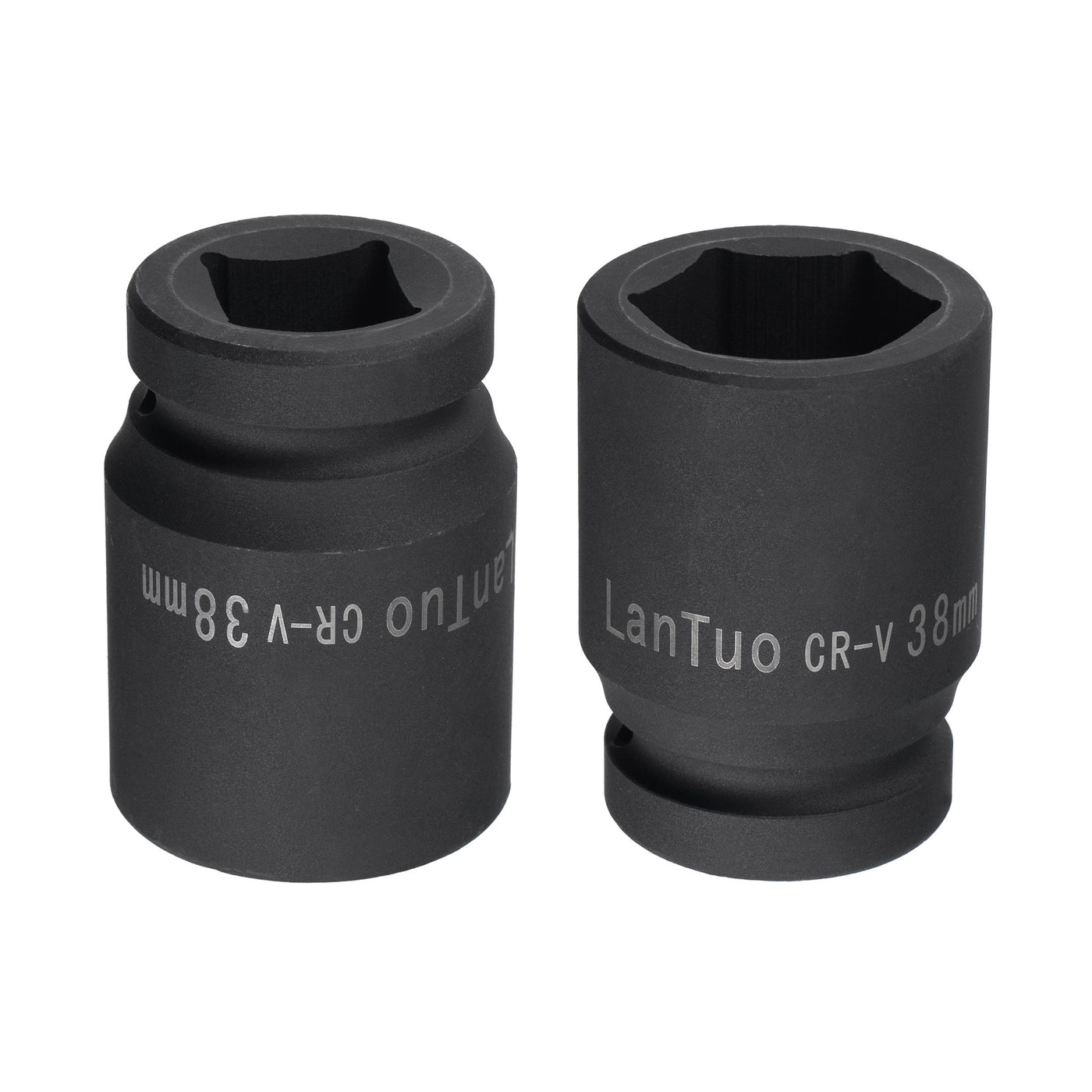 Harfington Square Drive by 6-Point Impact Socket, CR-V, Standard Metric Sizes