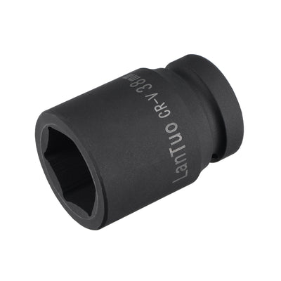 Harfington Square Drive by 6-Point Impact Socket, CR-V, Standard Metric Sizes