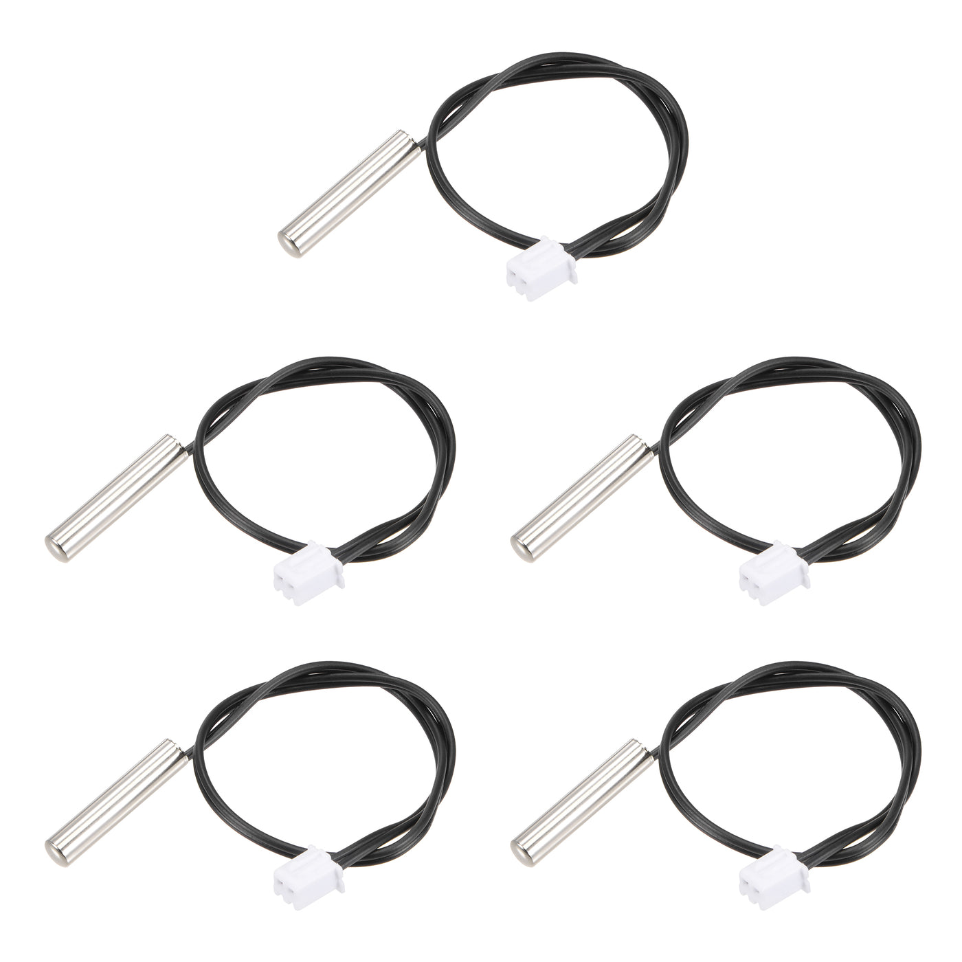 Harfington Temperature Sensor Probes, Stainless Steel NTC Thermal Sensor Probe