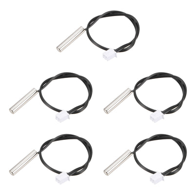 Harfington Temperature Sensor Probes, Stainless Steel NTC Thermal Sensor Probe
