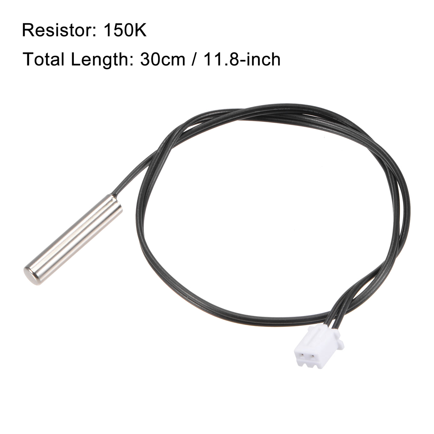 Harfington Temperature Sensor Probes, Stainless Steel NTC Thermal Sensor Probe