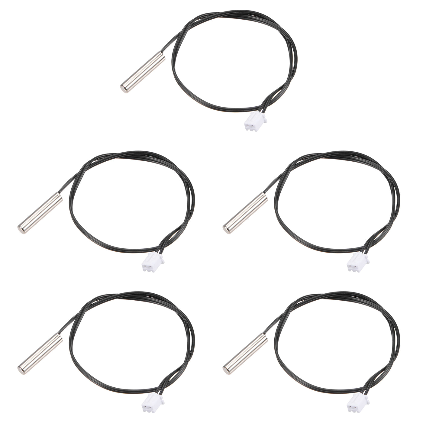 Harfington Temperature Sensor Probes, Stainless Steel NTC Thermal Sensor Probe