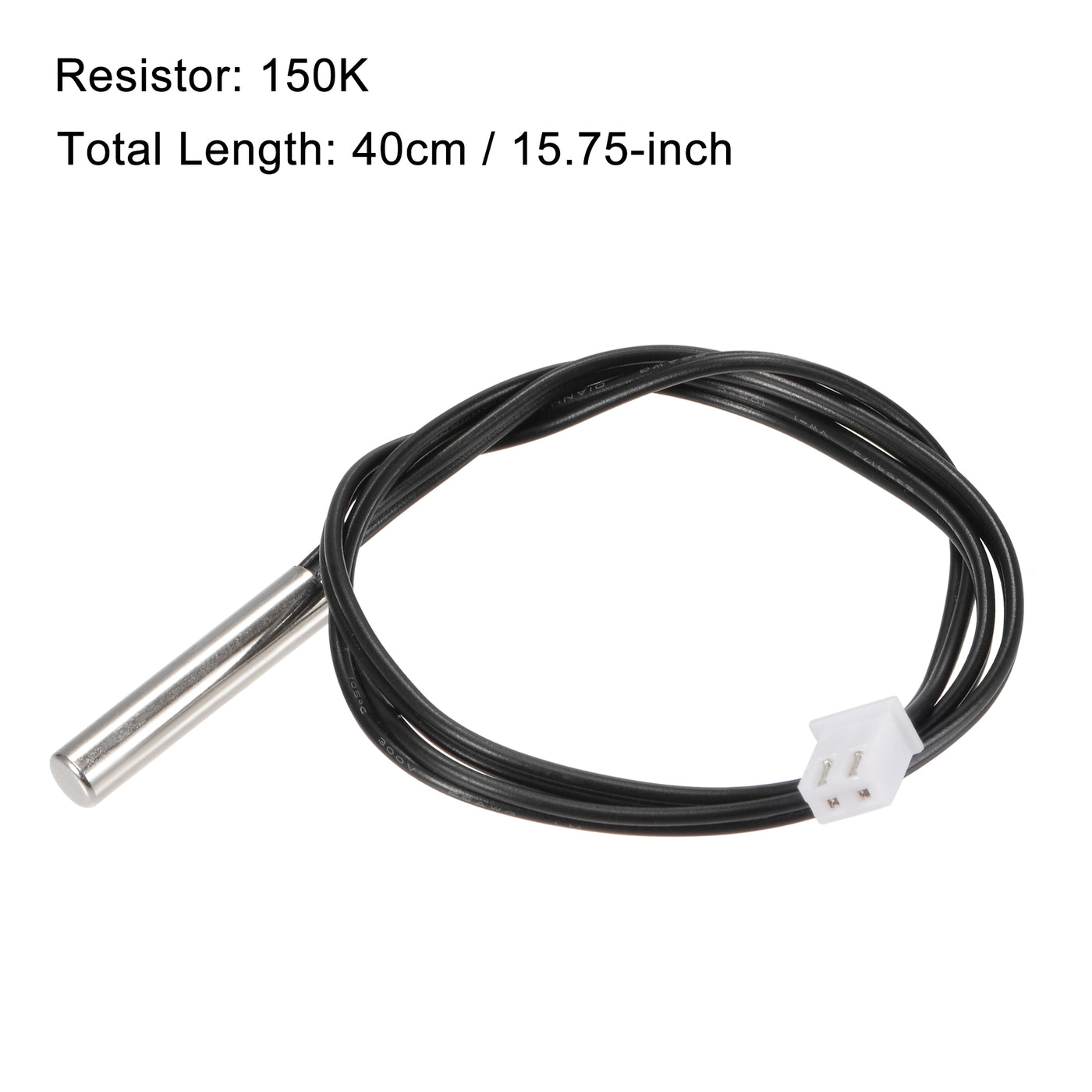 Harfington Temperature Sensor Probes, Stainless Steel NTC Thermal Sensor Probe