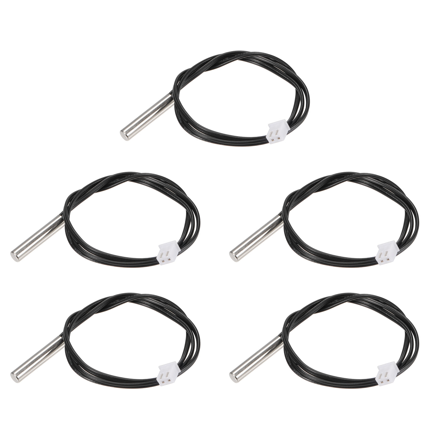 Harfington Temperature Sensor Probes, Stainless Steel NTC Thermal Sensor Probe