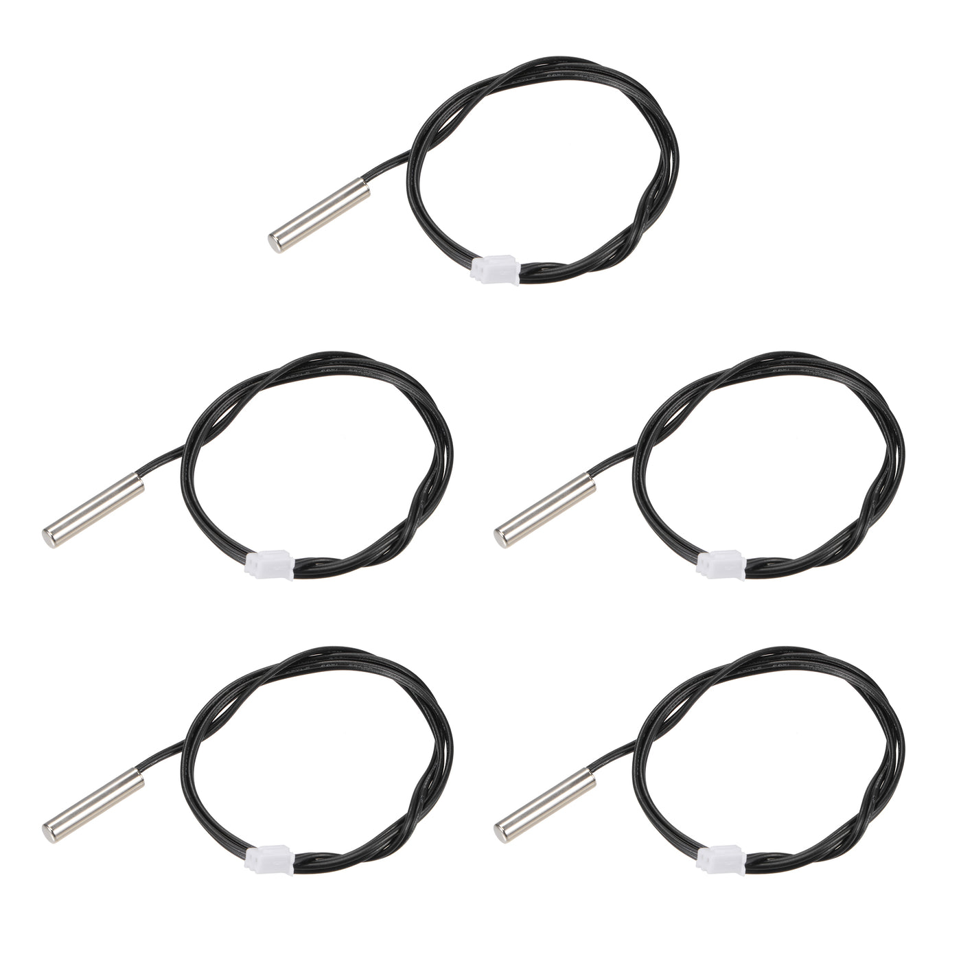 Harfington Temperature Sensor Probes, Stainless Steel NTC Thermal Sensor Probe