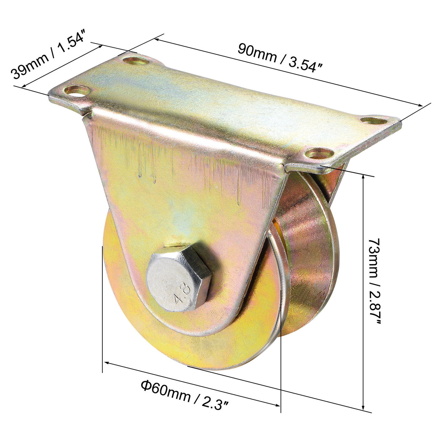 Harfington Groove Wheel Caster V Type for Sliding Gate