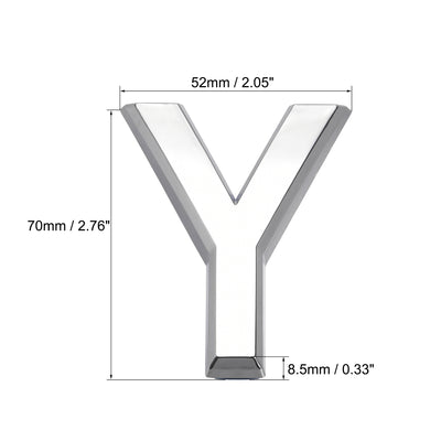 Harfington Self Adhesive House Letter, ABS Plastic Letter for Home Hotel Mailbox Address Sign