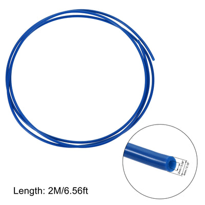 Harfington PTFE Tubing Hose for 3D Printer Filament with Tube Cutter and Pneumatic Fitting