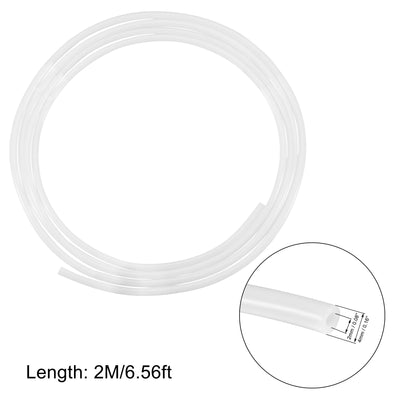 Harfington PTFE Tubing Hose for 3D Printer Filament with Tube Cutter and Pneumatic Fitting
