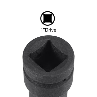 Harfington Square Drive by 6-Point Impact Socket, CR-V, Standard Metric Sizes