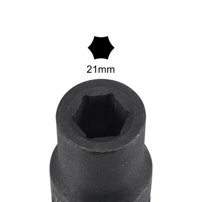 Harfington Square Drive by 6-Point Impact Socket, CR-V, Standard Metric Sizes