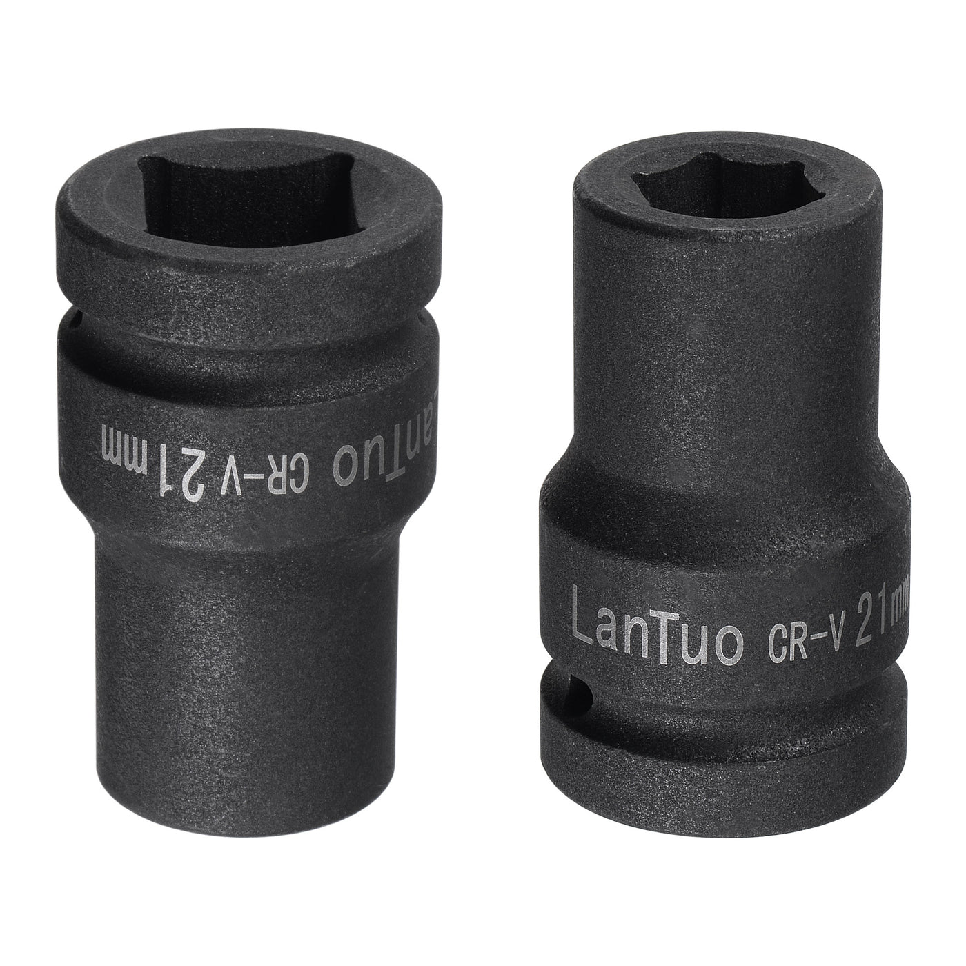 Harfington Square Drive by 6-Point Impact Socket, CR-V, Standard Metric Sizes