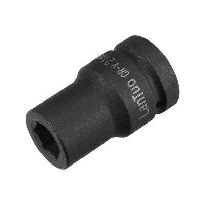 Harfington Square Drive by 6-Point Impact Socket, CR-V, Standard Metric Sizes