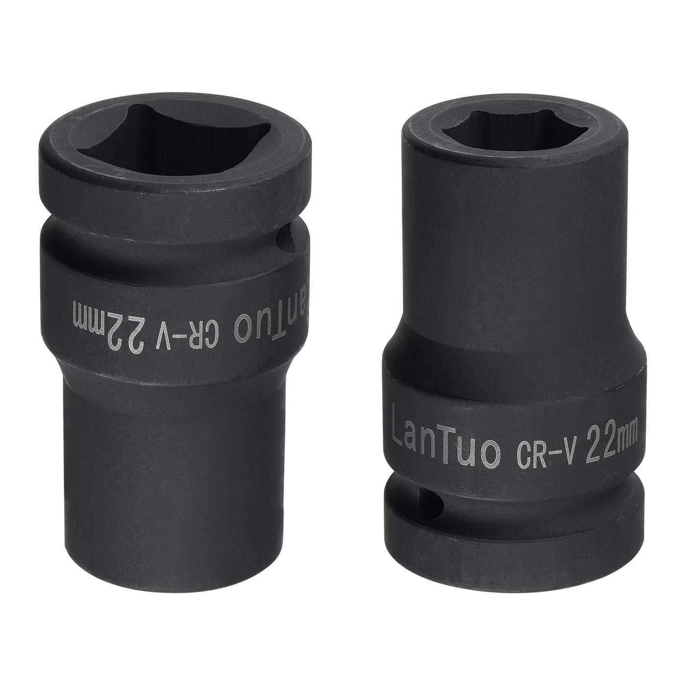 Harfington Square Drive by 6-Point Impact Socket, CR-V, Standard Metric Sizes