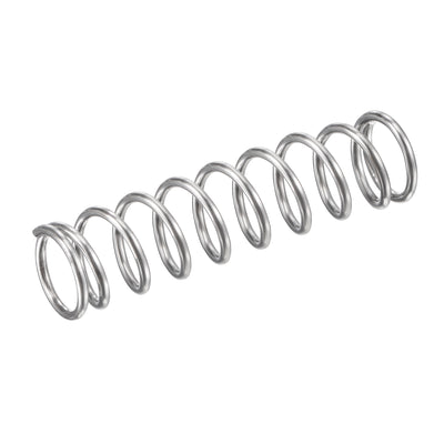 Harfington Uxcell 304 Stainless Steel Compression Spring 31.4N Load Capacity