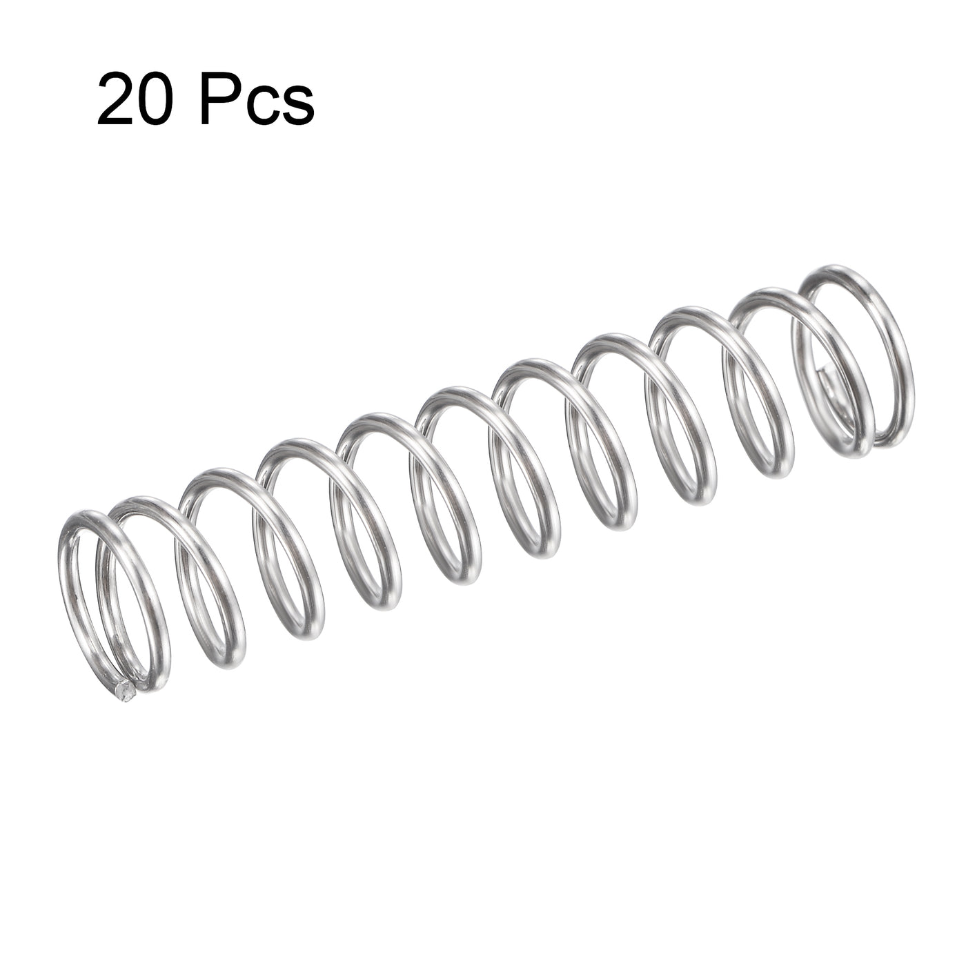uxcell Uxcell 304 Stainless Steel Compression Spring 31.4N Load Capacity