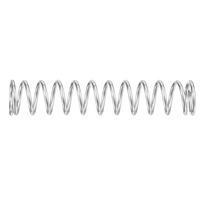 Harfington Uxcell 304 Stainless Steel Compression Spring 31.4N Load Capacity