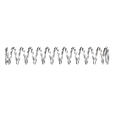 Harfington Uxcell 304 Stainless Steel Compression Spring 31.4N Load Capacity