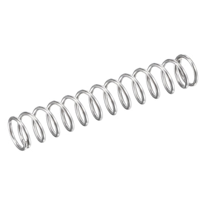 Harfington Uxcell 304 Stainless Steel Compression Spring 31.4N Load Capacity