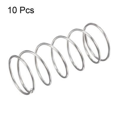 Harfington Uxcell Compression Spring,304 Stainless Steel, Wire Size,Compressed Length,Load Capacity