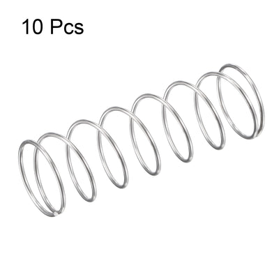 Harfington Uxcell Compression Spring,304 Stainless Steel, Wire Size,Compressed Length,Load Capacity