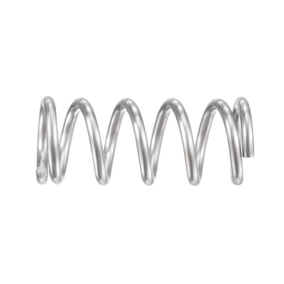 Harfington Uxcell Compression Spring,304 Stainless Steel,OD,Wire Size,Compressed Length,Free Length
