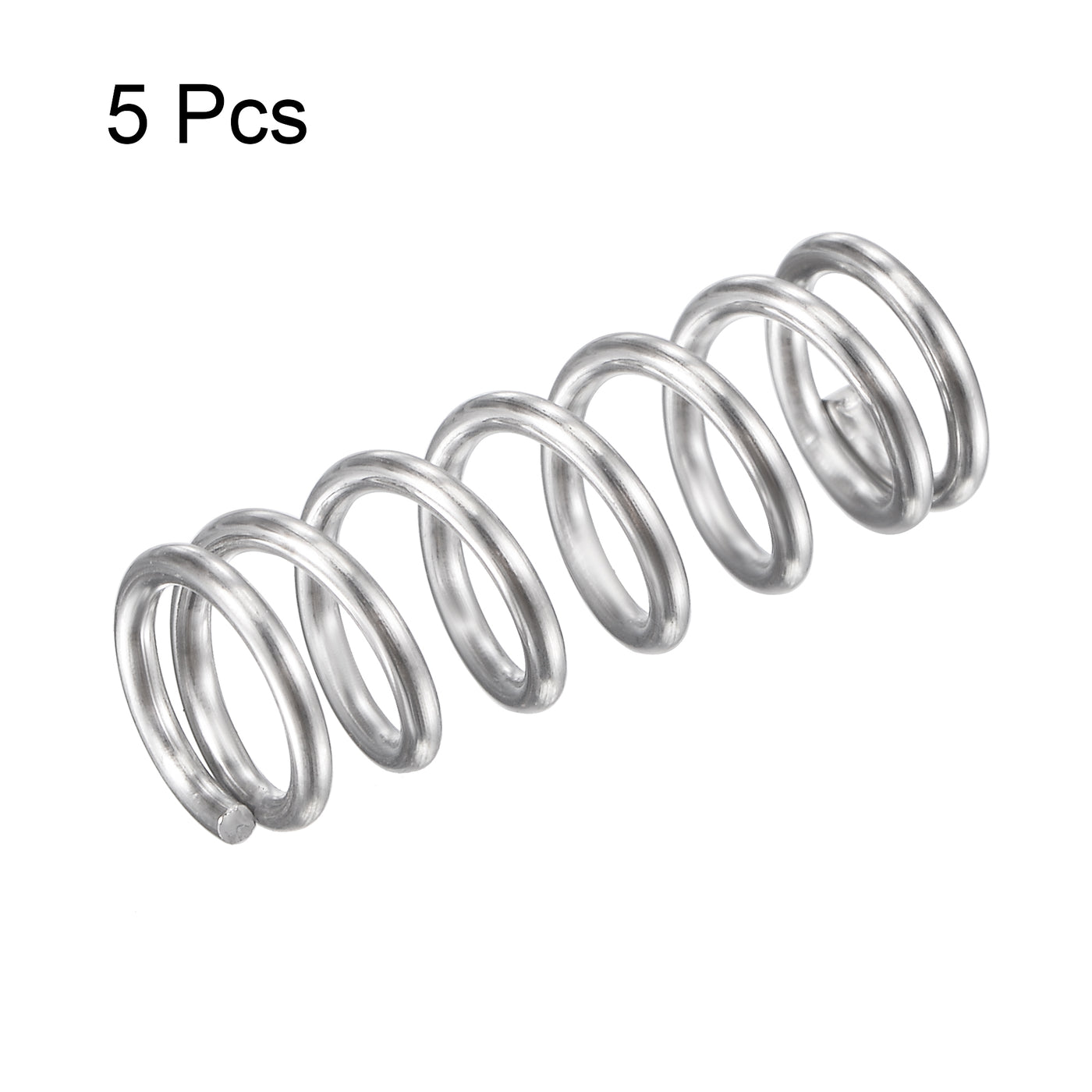 uxcell Uxcell Compression Spring,304 Stainless Steel,OD,Wire Size,Compressed Length,Free Length