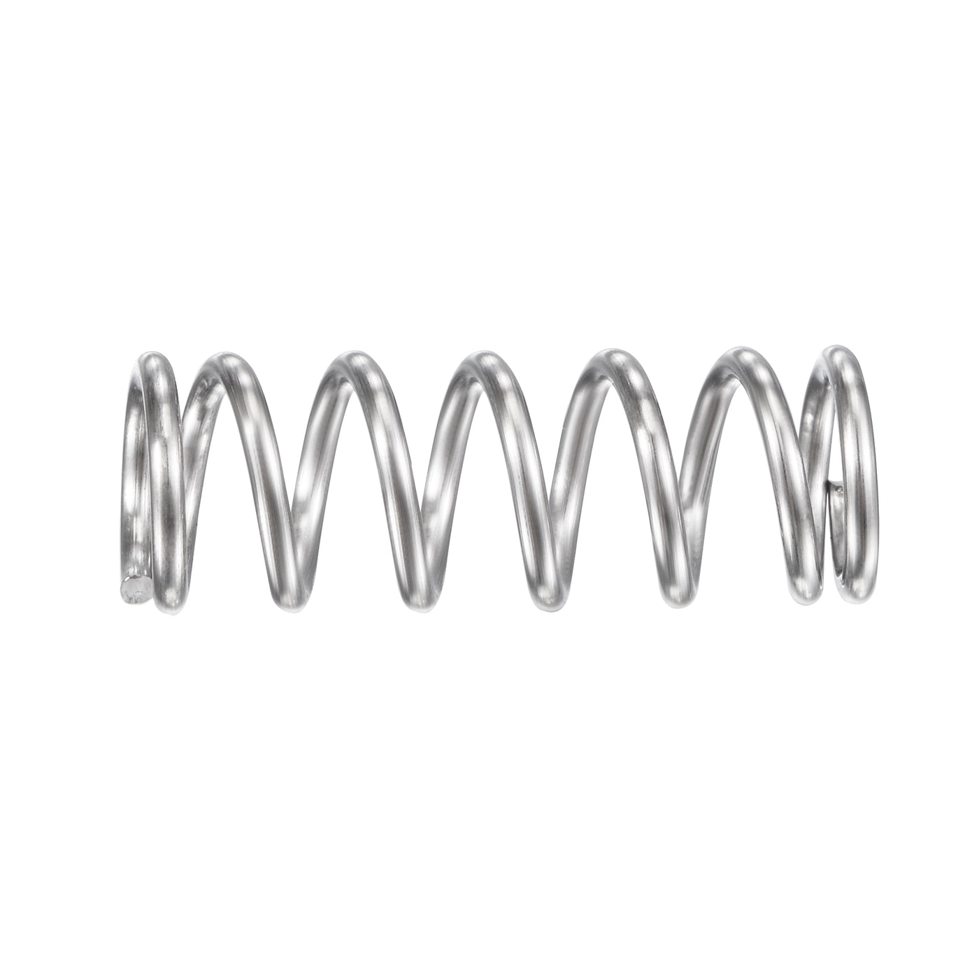 uxcell Uxcell Compression Spring,304 Stainless Steel,OD,Wire Size,Compressed Length,Free Length
