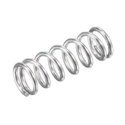 Harfington Uxcell Compression Spring,304 Stainless Steel,OD,Wire Size,Compressed Length,Free Length