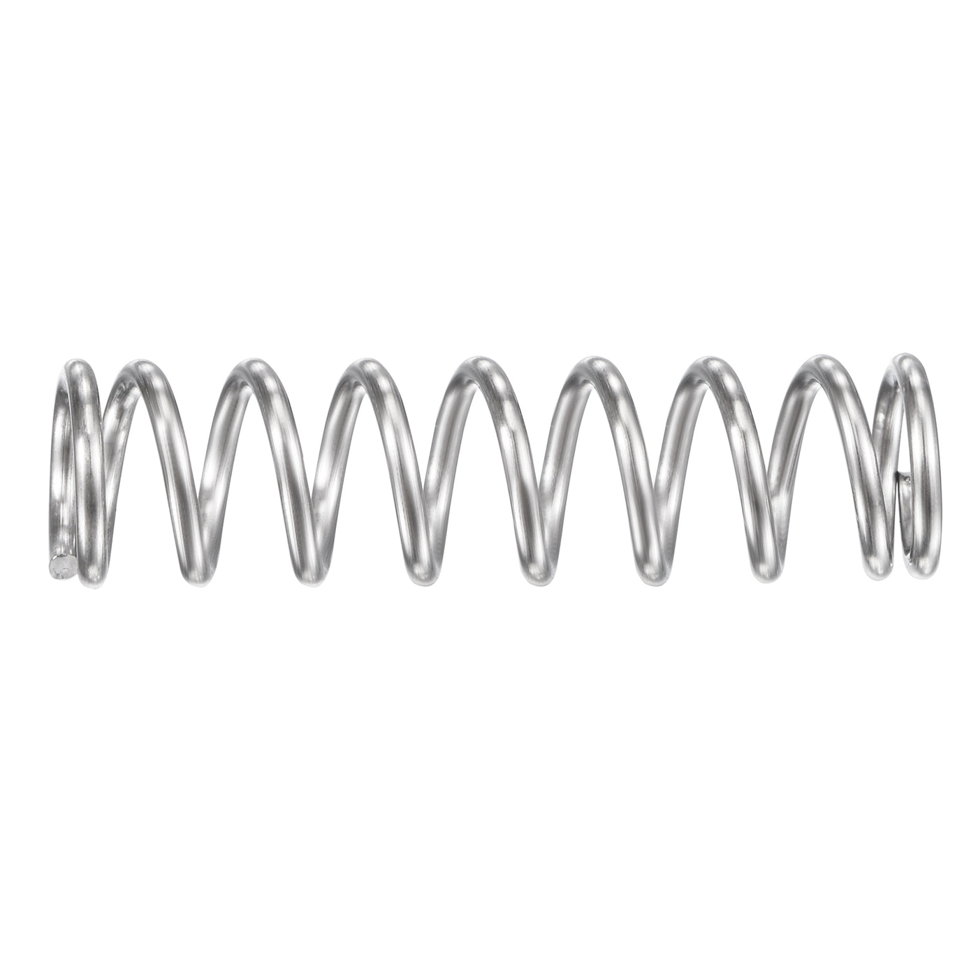 uxcell Uxcell Compression Spring,304 Stainless Steel,OD,Wire Size,Compressed Length,Free Length