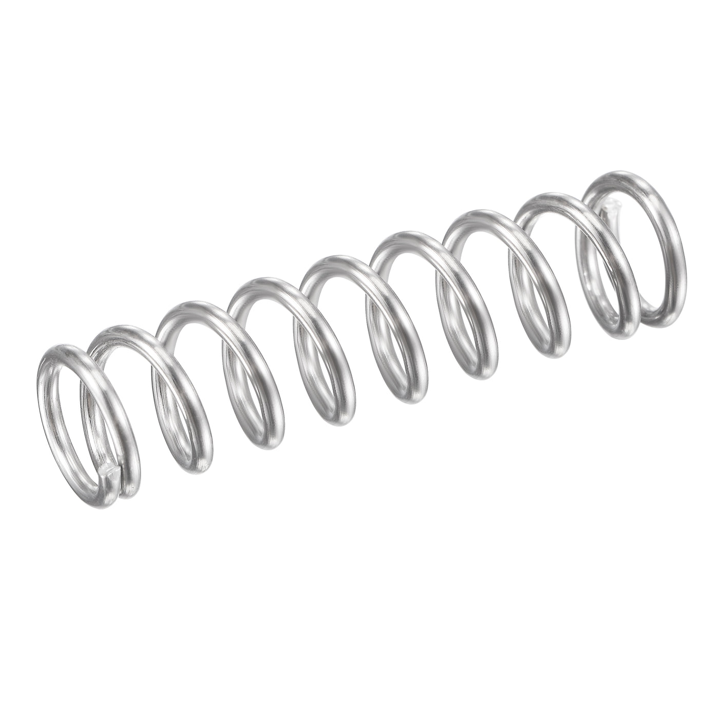 uxcell Uxcell Compression Spring,304 Stainless Steel,OD,Wire Size,Compressed Length,Free Length