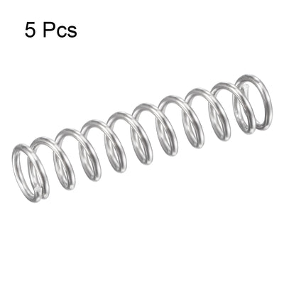 Harfington Uxcell Compression Spring,304 Stainless Steel,OD,Wire Size,Compressed Length,Free Length
