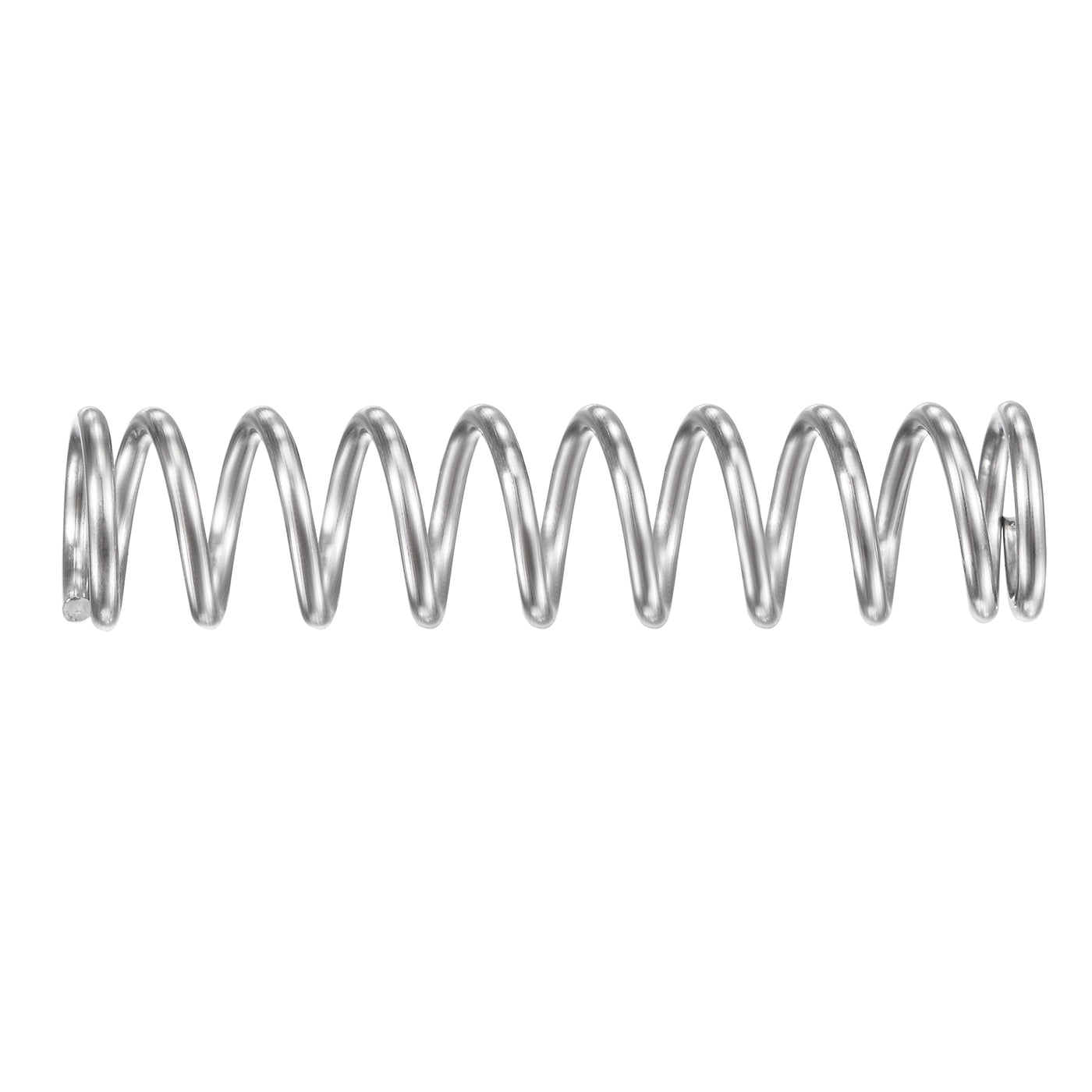 uxcell Uxcell Compression Spring,304 Stainless Steel,OD,Wire Size,Compressed Length,Free Length