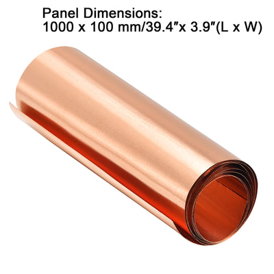 Harfington Copper Sheet Roll, Metal Foil Plate