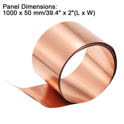 Harfington Copper Sheet Roll, Metal Foil Plate