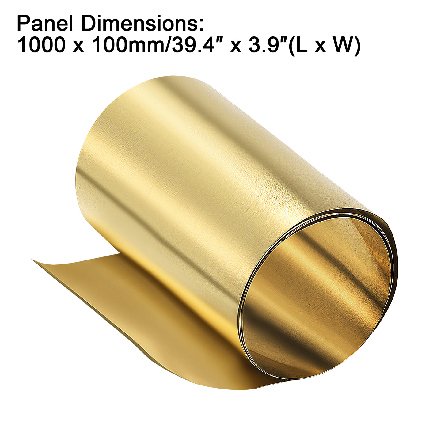 Harfington Brass Sheet Roll, Metal Foil Plate