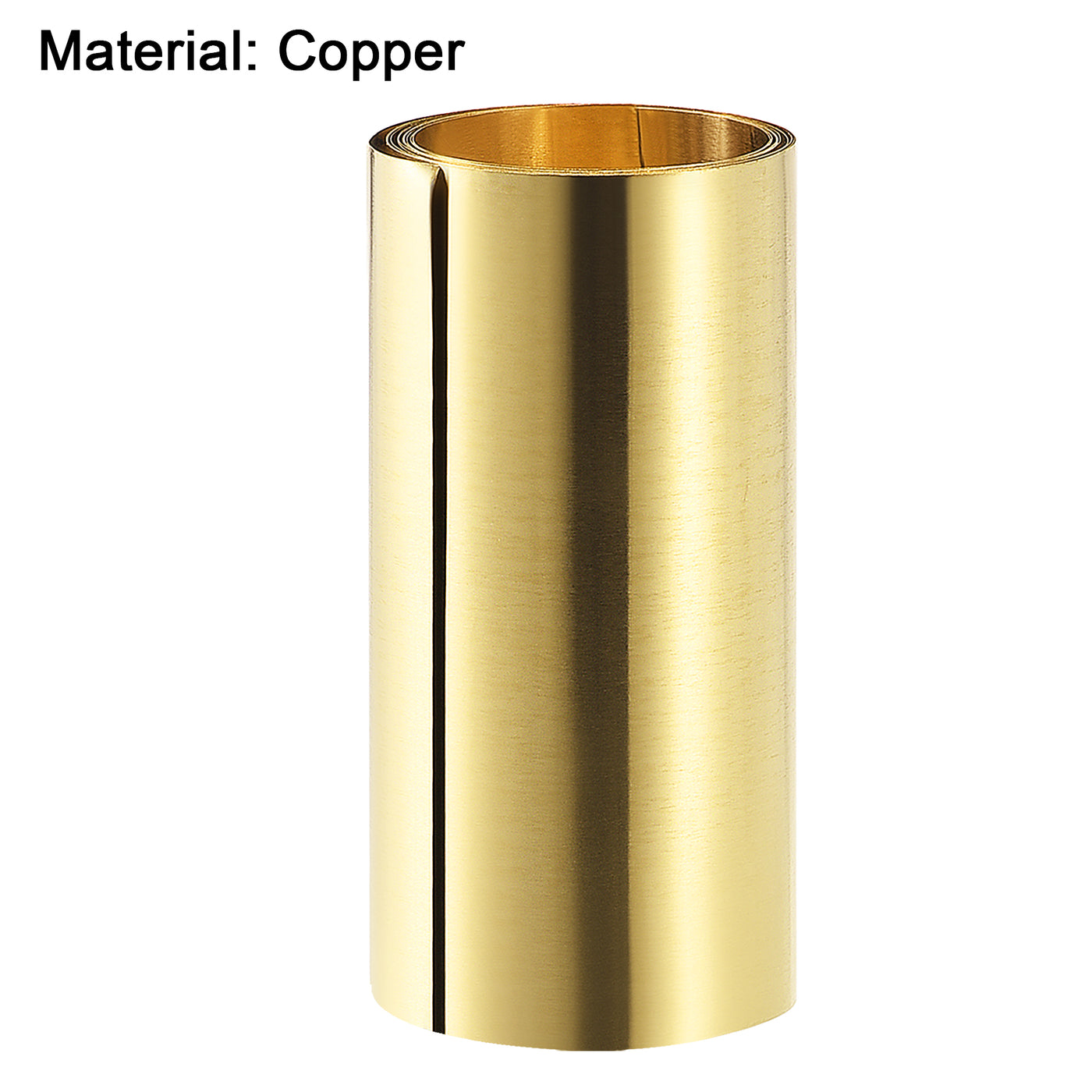 Harfington Brass Sheet Roll, Metal Foil Plate 2pcs