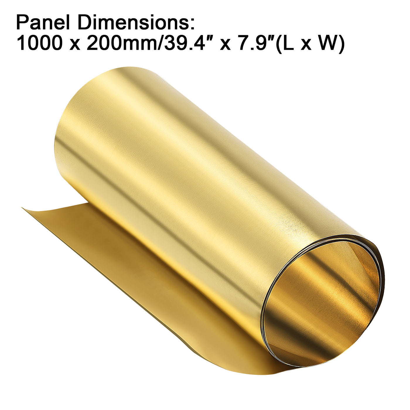 Harfington Brass Sheet Roll, Metal Foil Plate