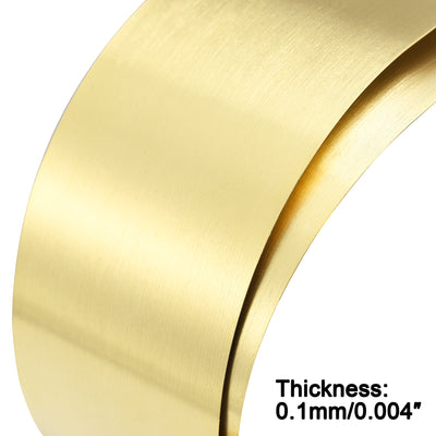 Harfington Brass Sheet Roll, Metal Foil Plate