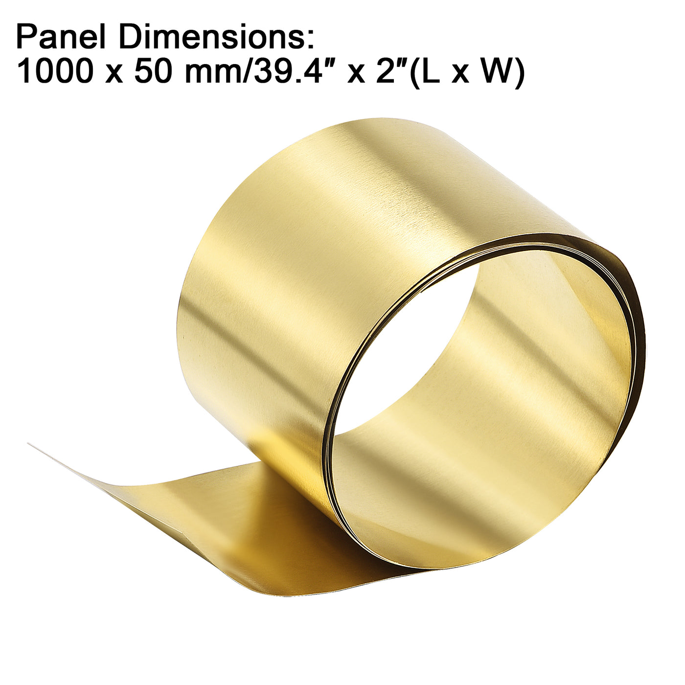 Harfington Brass Sheet Roll, Metal Foil Plate