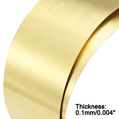Harfington Brass Sheet Roll, Metal Foil Plate