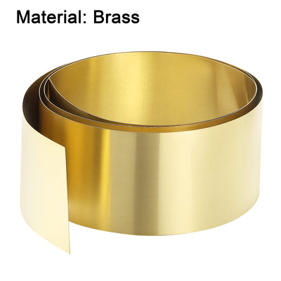 Harfington Brass Sheet Roll, Metal Foil Plate