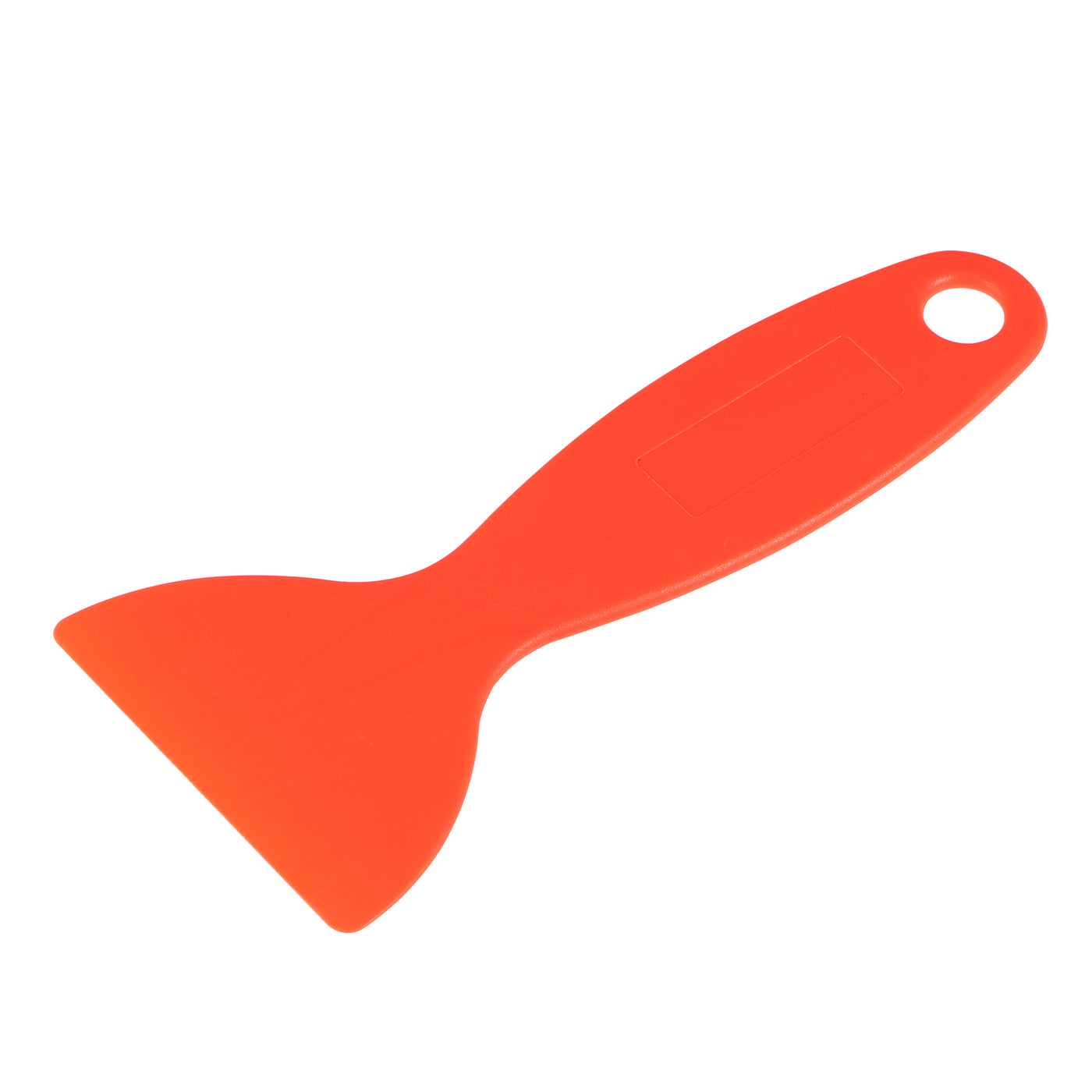 Harfington Putty Scraper 2.3" ABS Plastic Spatula Drywall Patch Repair Spreader Wall Covering Smoother Orange 6Pcs