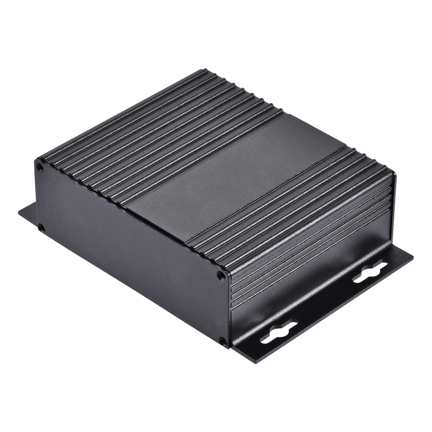 Harfington 147mm x 100mm x 41mm Aluminum Electrical Project Case for Audio Amplifier Black