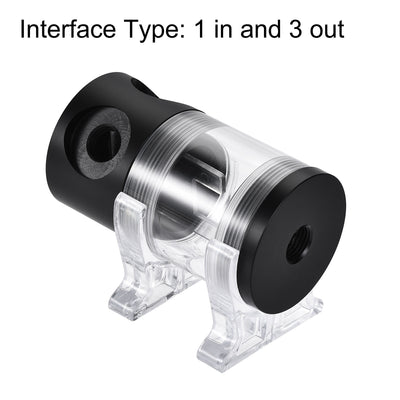 Harfington Water Cooling Tank Acrylic and POM for PC CPU