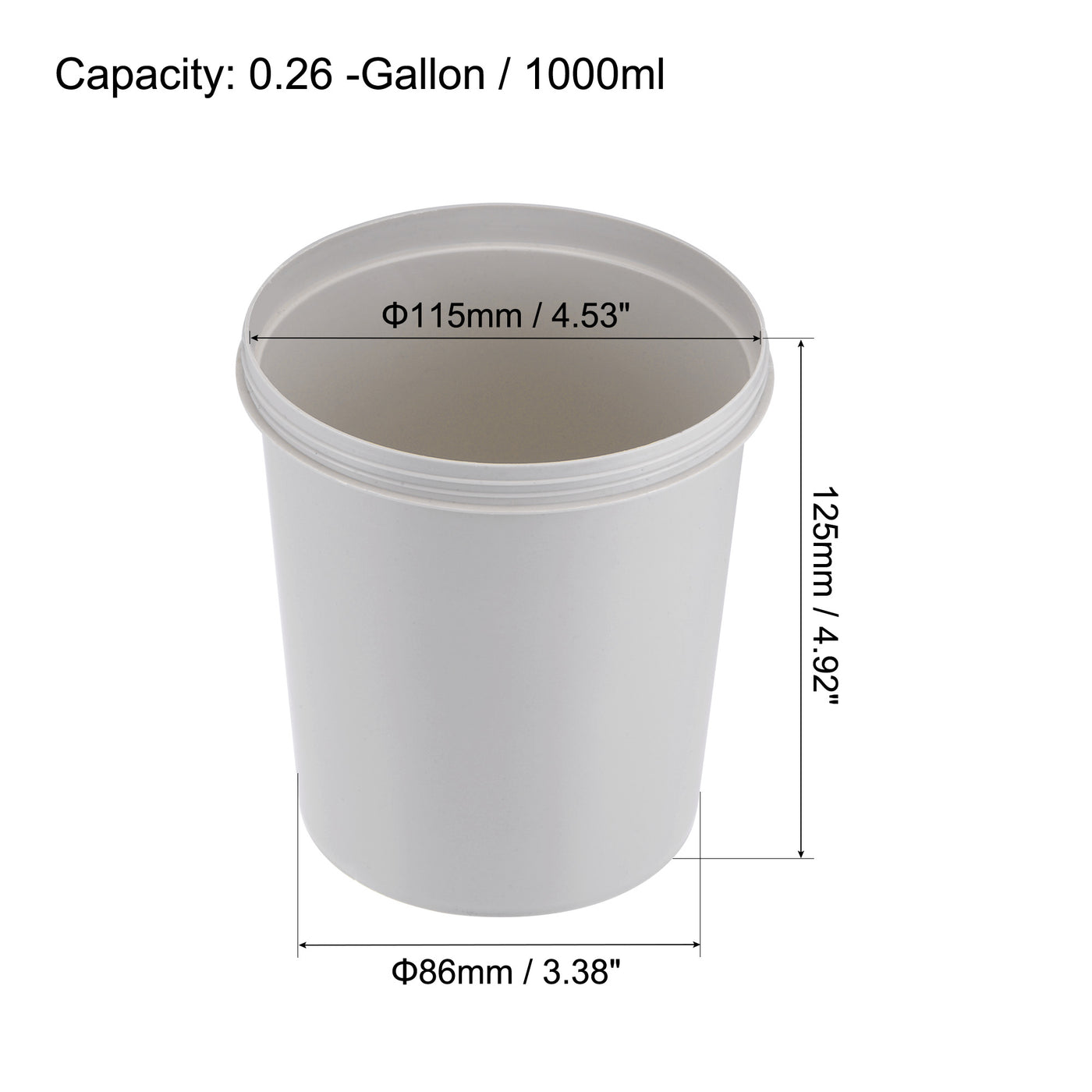 Harfington Plastic Paint Cup Multipurpose Organizing Tools