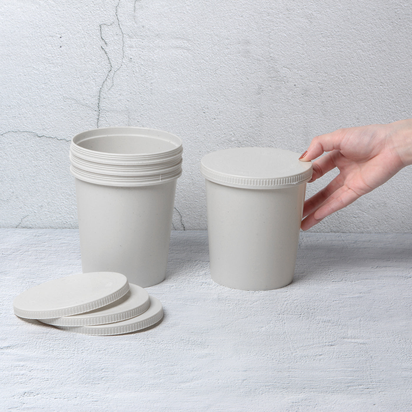 Harfington Plastic Paint Cup Multipurpose Organizing Tools